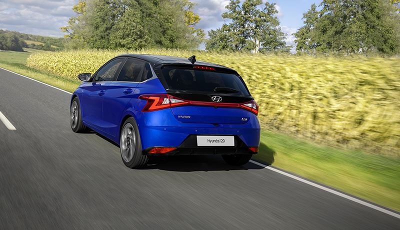 De nieuwe Hyundai i20 is volgens het AD een behoorlijk brutaal getekende auto.
