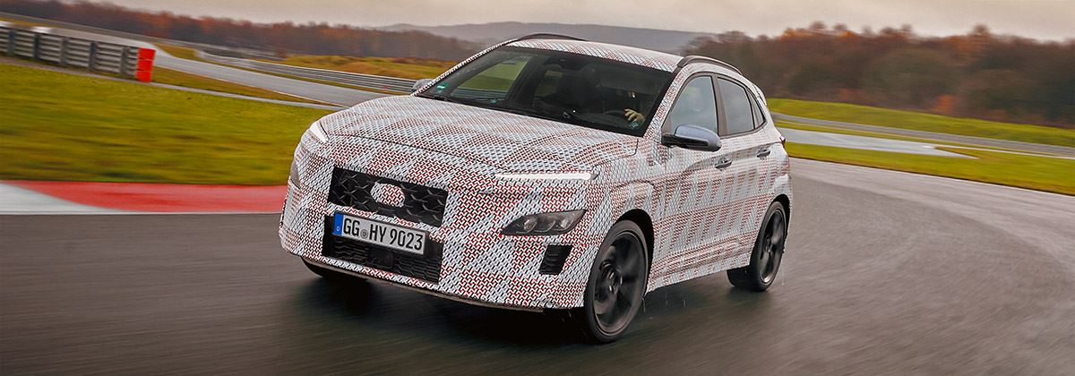 Dit is de KONA N, de allereerste hot-SUV van Hyundai