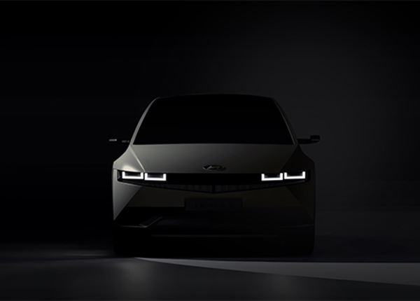 Hyundai deelt teaserbeeld IONIQ 5