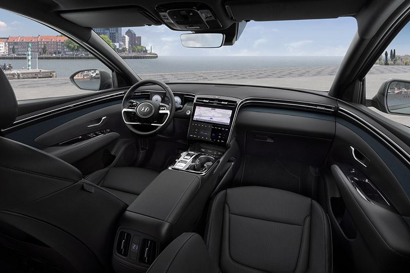 Autozine: De afwerkingskwaliteit in de Hyundai TUCSON is van hoog niveau.
