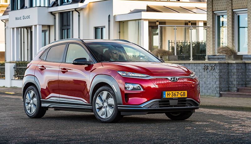 De Hyundai KONA Electric heeft een actieradius tot wel 484 km (WLTP).