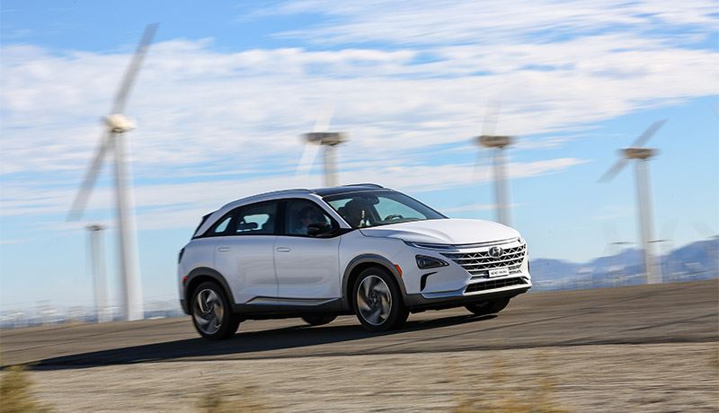 Green NCAP beloont de waterstof-elektrische Hyundai NEXO met 5 sterren.