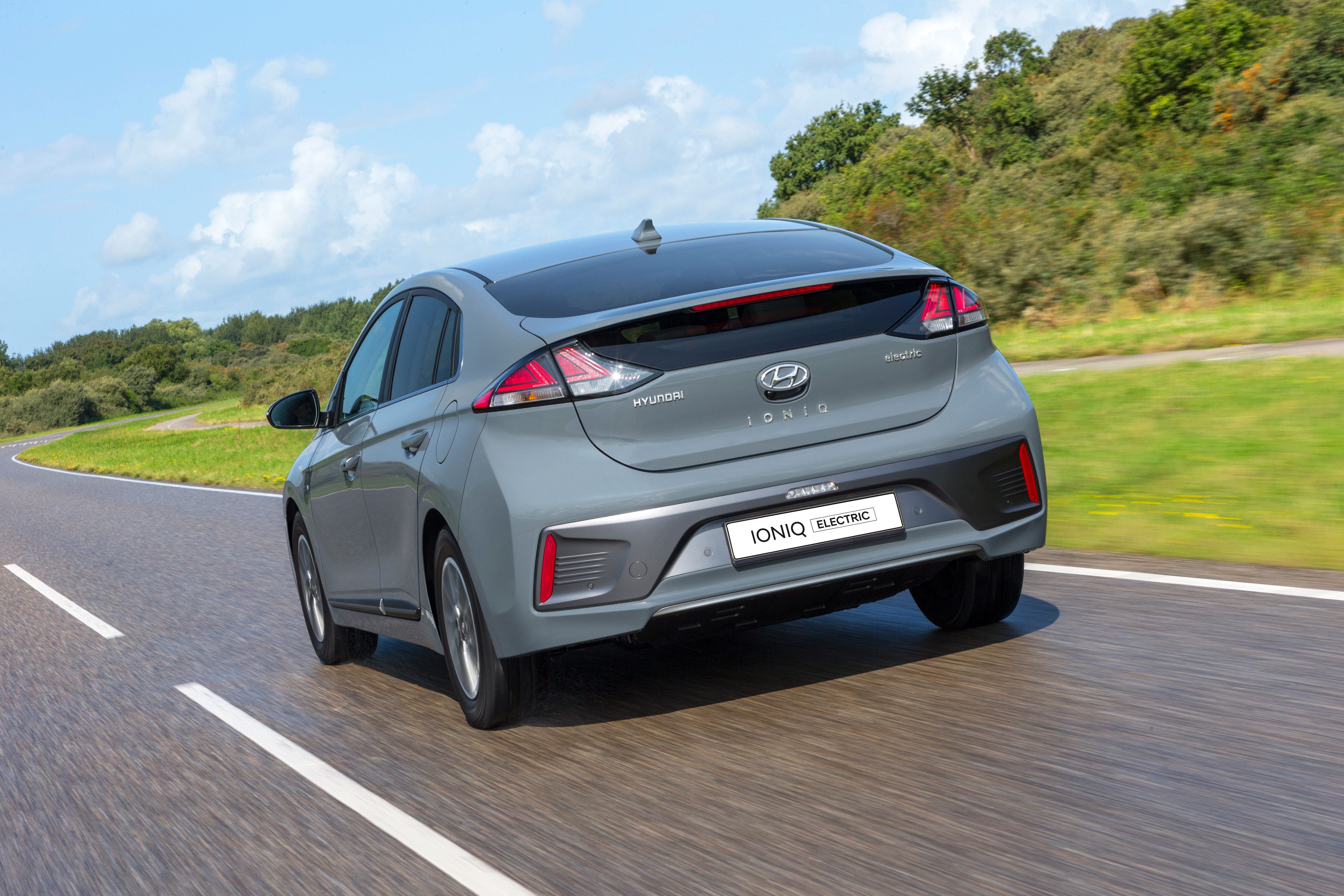 De Hyundai IONIQ Electric.