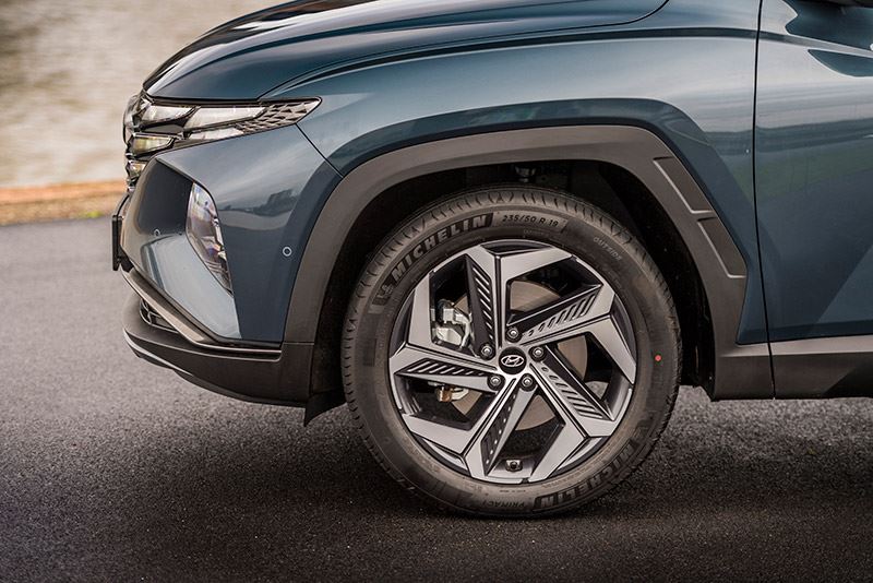 De Hyundai TUCSON.