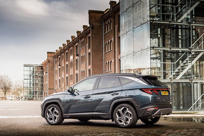 De Hyundai TUCSON.