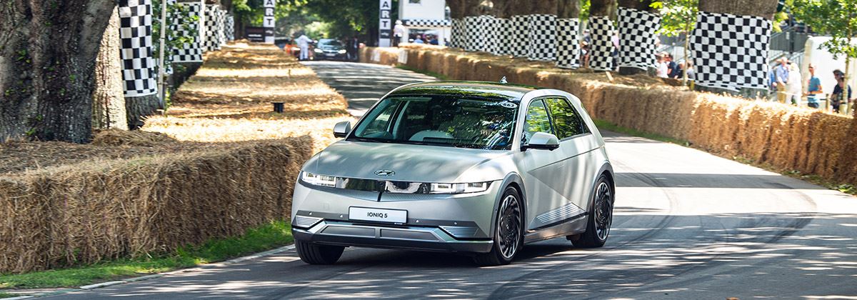 IONIQ 5 debuteert op Goodwood Festival of Speed