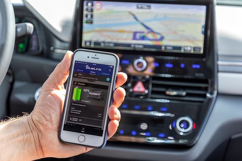 Hyundai kreeg voor Bluelink al een iF Design Award 2021 in de categorie Communicatie Design en bij de Red Dot Design Awards 2021 was het weer raak.