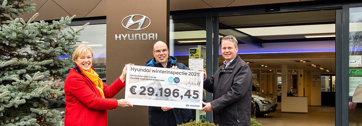 Opbrengst Hyundai Winterinspectie 2021 bekend