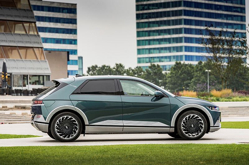 De IONIQ 5 van Hyundai.