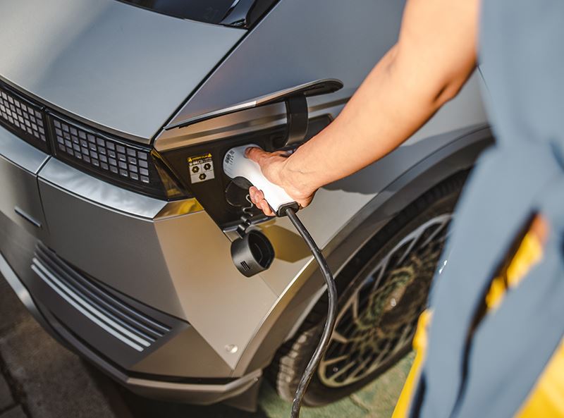 Preconditioning van de batterij zorgt voor nog betere laadprestaties bij de IONIQ 5 van Hyundai.