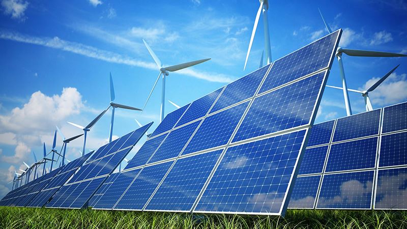 Elektriciteit die is opgewekt uit bronnen van duurzame energie, zoals windenergie en zonne-energie, noemen we groene energie.