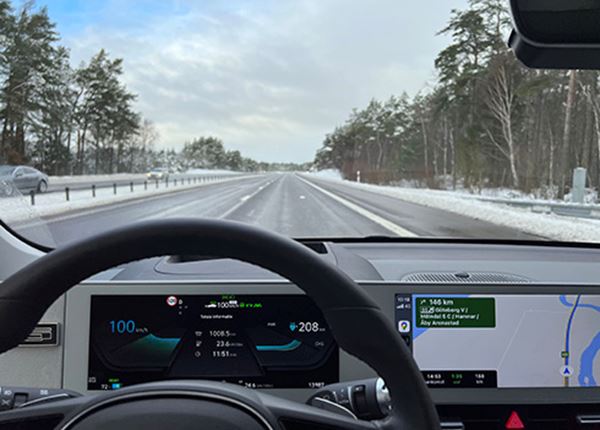 Midden in de winter op roadtrip door Zweden in een IONIQ 5 ... een aanrader!