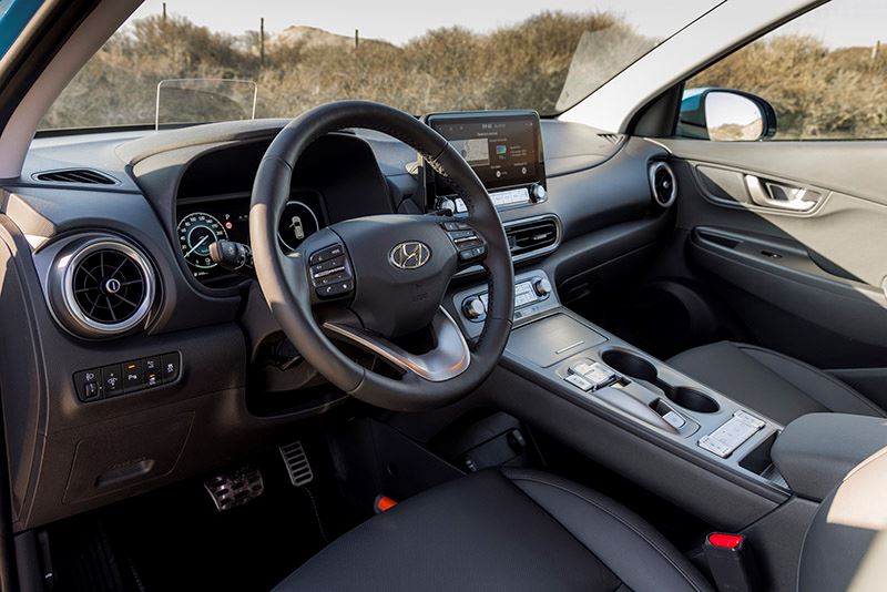 De vernieuwde Hyundai KONA Electric.