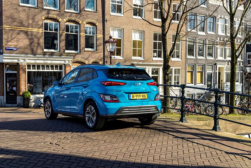 De vernieuwde Hyundai KONA Electric.