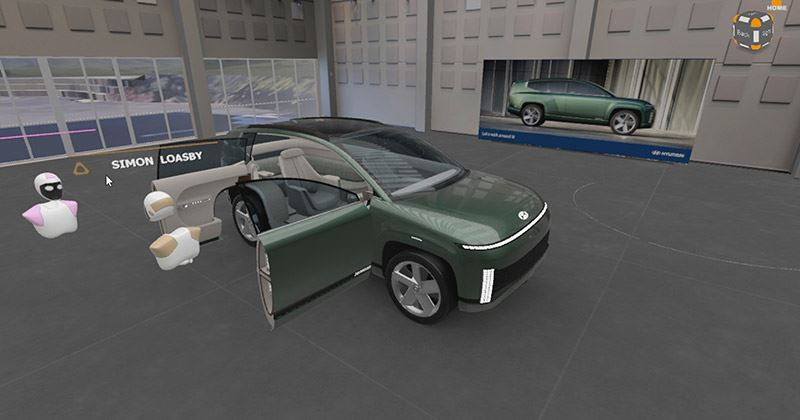 Hyundai’s gloednieuwe concept car SEVEN is het eerste studiemodel van Hyundai dat volledig digitaal is ontworpen.