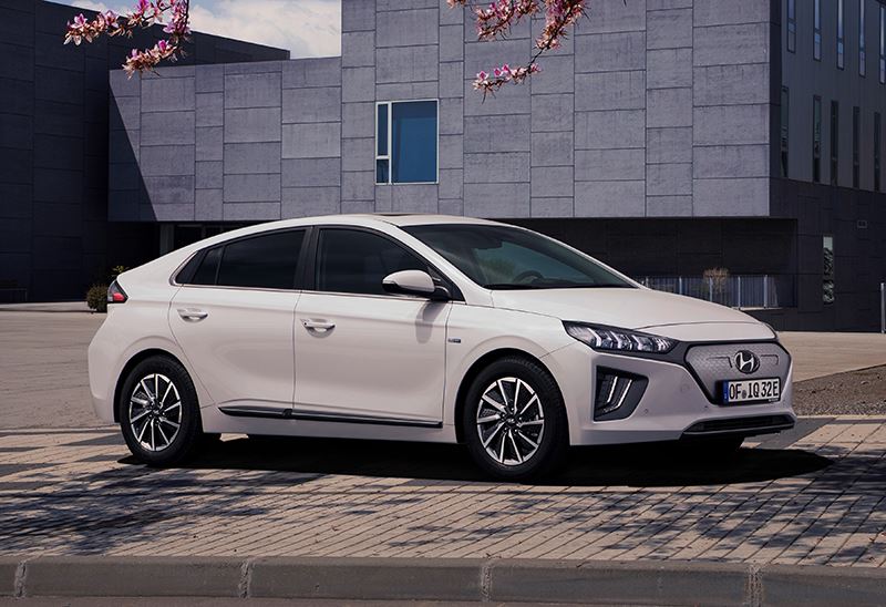 De Hyundai Ioniq Electric.