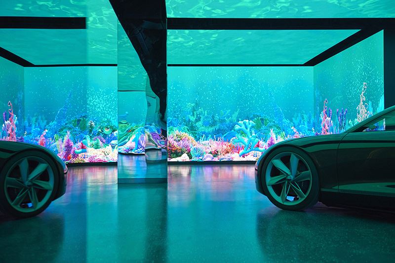 Hyundai Motorstudio Senayan Park in Jakarta.