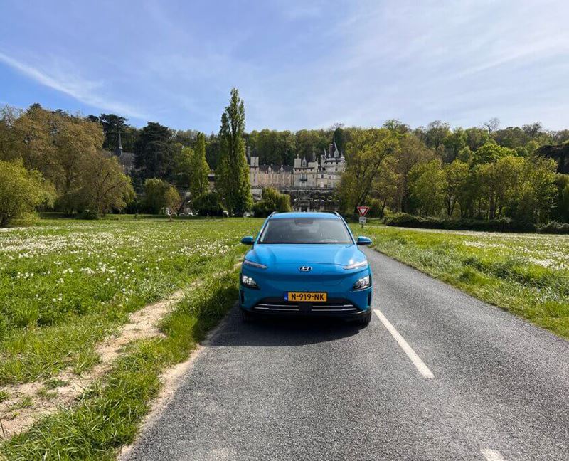 Met de Hyundai KONA Electric op autovakantie naar de Loirestreek.