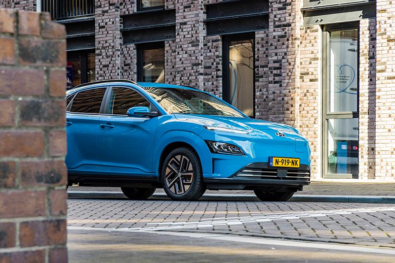 De Hyundai KONA Electric.