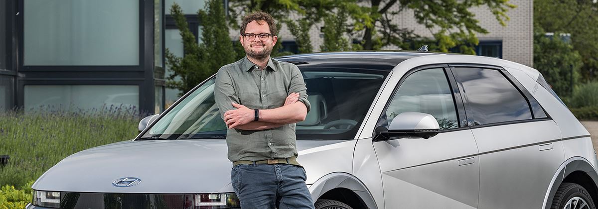 Diederik Jekel op ontdekkingstocht in een IONIQ 5