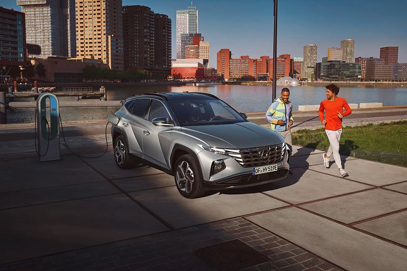 De Hyundai TUCSON Plug-in Hybrid.