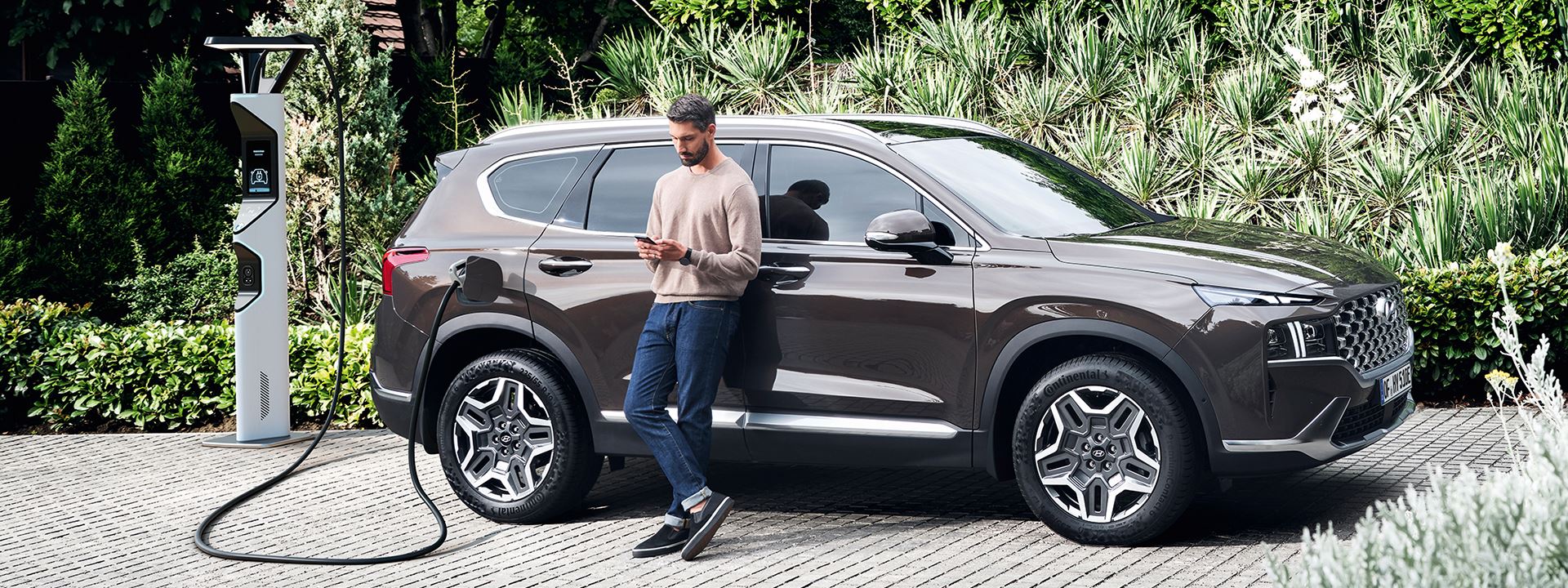 Test stekkerSUV’s de Hyundai SANTA FE is de beste plugin hybride