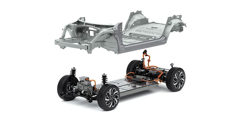 Het Electric Global Modular Platform (E-GMP) van Hyundai biedt grote voordelen op het gebied van prestaties.