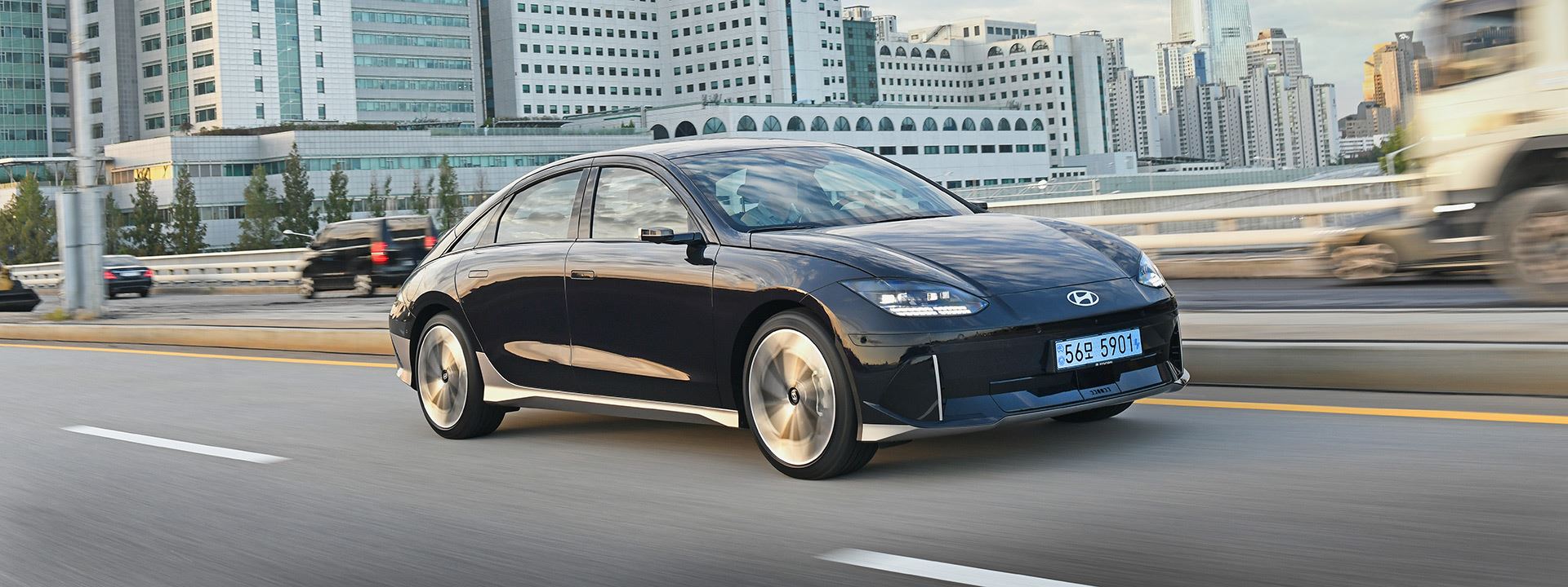 Eerste rijtest Hyundai IONIQ 6 in Zuid-Korea