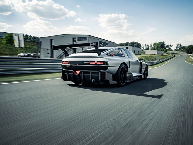 De N Vision 74 van Hyundai combineert EV-technologie met geavanceerde brandstofceltechnologie.