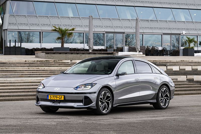 De Hyundai IONIQ 6.