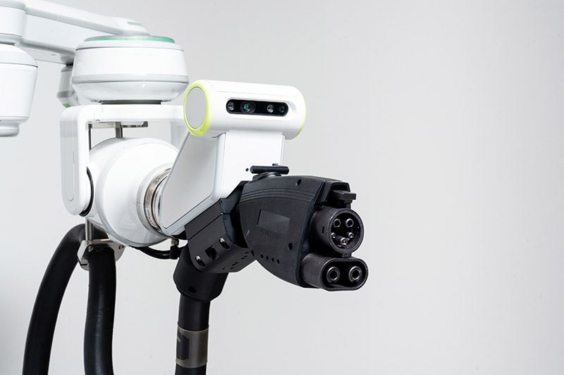 De slimme laadrobot is het nieuwste voorbeeld van de geavanceerde robottechnologie van Hyundai.