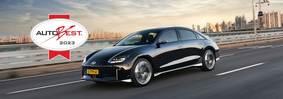 AutoBest beloont super-aerodynamische IONIQ 6 met EcoBest 2023-award