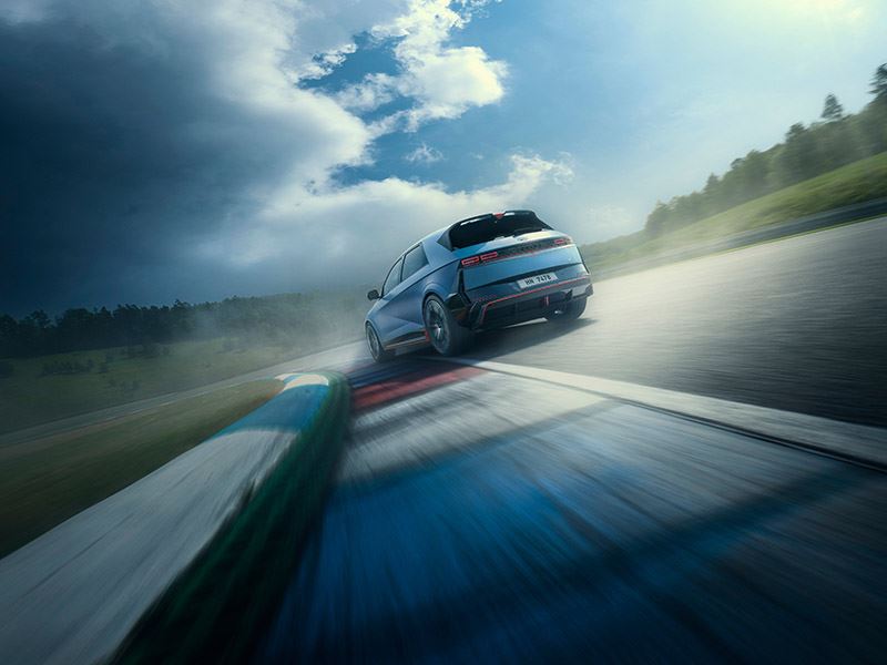 De IONIQ 5 N, Hyundai’s eerste volledig elektrische high-performance model.