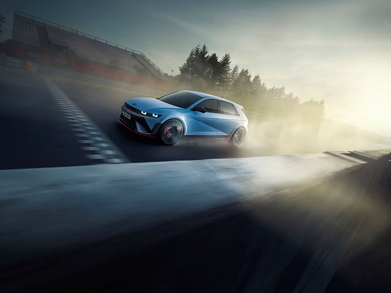 De IONIQ 5 N, Hyundai’s eerste volledig elektrische high-performance model.