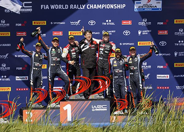 Dubbel podium voor Hyundai tijdens Rally van Estland