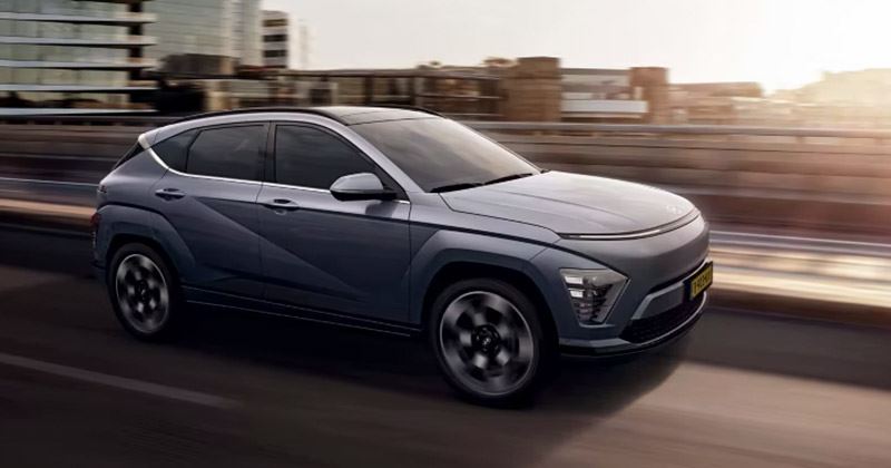 De Hyundai KONA Electric.