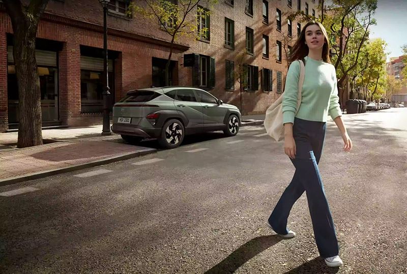 De Hyundai KONA Mild-Hybrid.