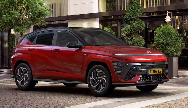 De Hyundai KONA N Line.