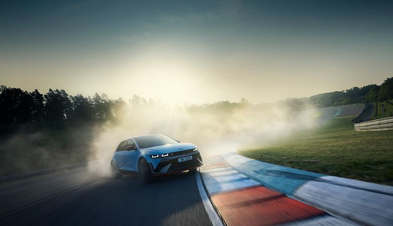 De IONIQ 5 N, Hyundai’s eerste 100% elektrische high-performance auto.