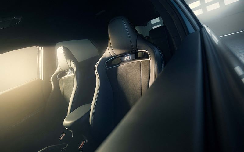 De kuipstoelen  in de IONIQ 5 N, Hyundai’s eerste 100% elektrische high-performance auto.
