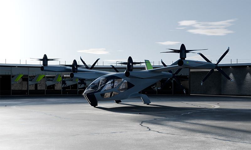 Hyundai onthulde op CES 2024 samen met vliegtuigfabrikant Supernal, een onderdeel van Hyundai Motor Group, de S-A2, een elektrisch vliegtuig dat verticaal kan opstijgen en landen.