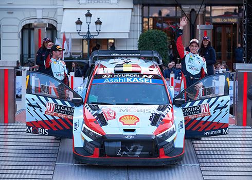 Thierry Neuville geeft visitekaartje af in Rally van Monte Carlo