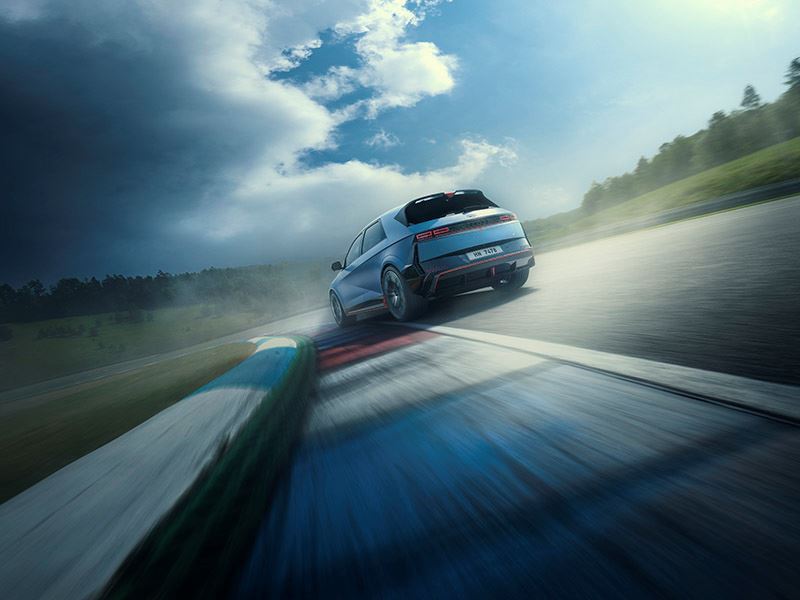 De Hyundai IONIQ 5 N.