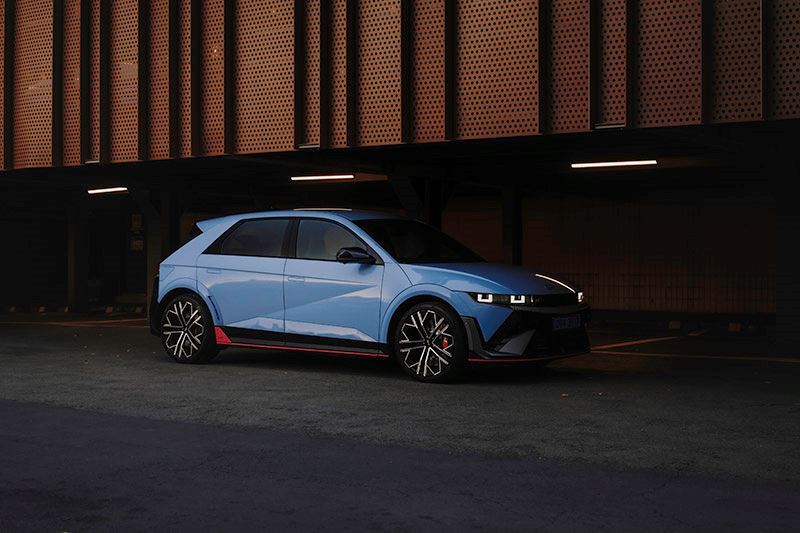 De Hyundai IONIQ 5 N.