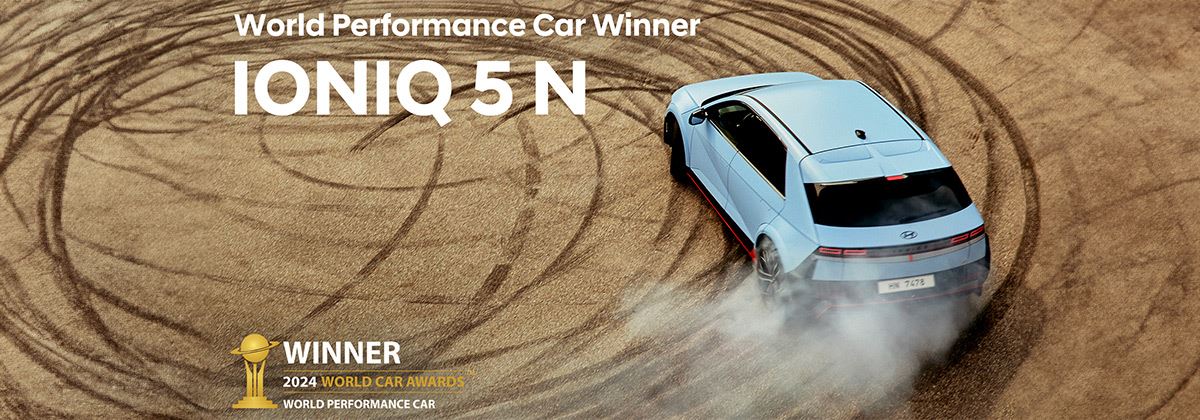IONIQ 5 N uitgeroepen tot 2024 World Performance Car