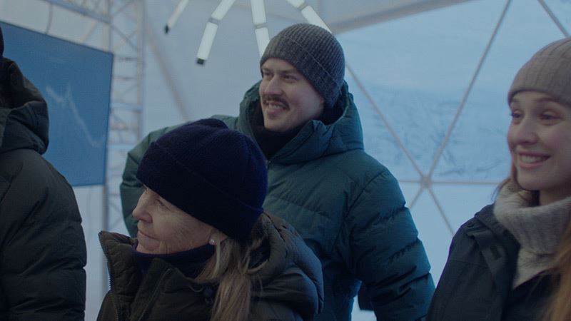 Enkele deelnemers aan het experiment van Hyundai.