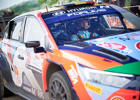Rallyteam Hyundai blijft aan de leiding in WK-stand