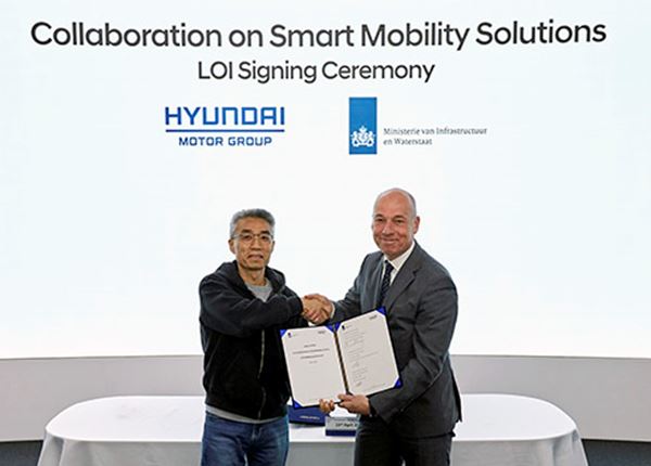 Hyundai werkt samen met de Nederlandse overheid aan slimme mobiliteitsoplossingen
