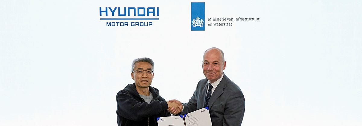 Hyundai werkt samen met de Nederlandse overheid aan slimme mobiliteitsoplossingen