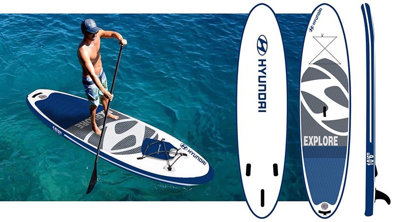 Tijdens jouw bezoek aan de Zomerinspectie maak je kans op het winnen van een Hyundai SUP-board.